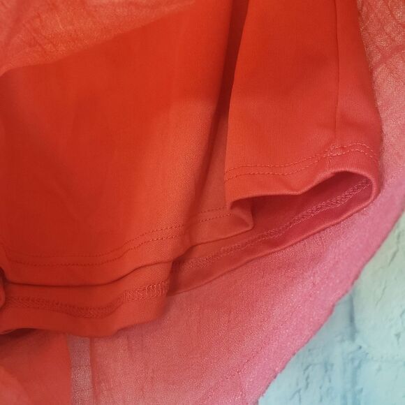APT. 9 Coral Gauze Pull-on Shorts Medium - Picture 4 of 7